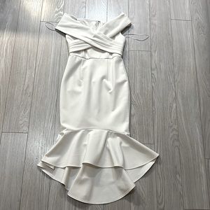 Jaus Brienne Dress (White)
